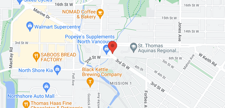 map of 604 733 W 3RD STREET